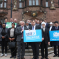 Deputy Leader Cllr Peter Male and Leader Cllr Gary Ridley launch the campaign at the Council House, Coventry