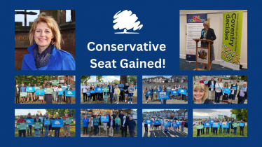 Poster Conservative Seat Gained